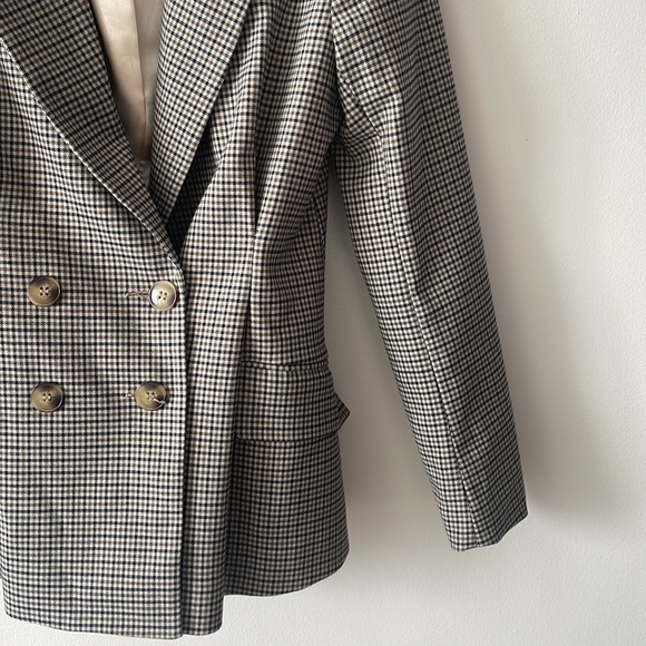 H&M Plaid Blazer Jacket - Picture 3 of 5